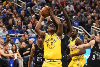 Orlando Magic, 28 Şubat 2019 Perşembe günü Orlando Florida 'daki Amway Center' da Golden State Warriors 'a ev sahipliği yaptı.. 