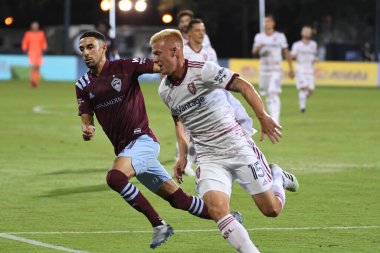 Real Salt Lake, 12 Temmuz 2020 'de Orlando Florida' da düzenlenen MLS Sırt Turnuvası sırasında Colorado Rapids ile karşı karşıya.