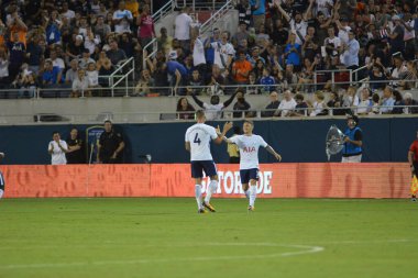 Paris Saint-Germain, Tottenham Hotspur 'a karşı 22 Temmuz 2017' de Orlando Florida 'daki Citrus Bowl' da.   