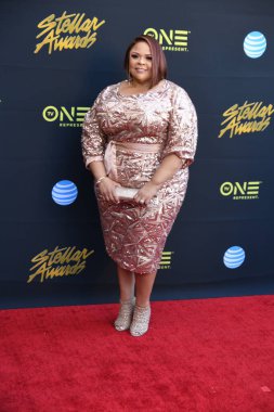 24 Mart 2018 Cumartesi günü Las Vegas 'taki Orleans Resort' ta düzenlenen 33. Yıldız Ödülleri Kırmızı Halı sırasında ünlüler.