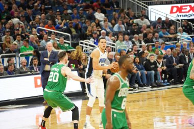 Orlando Magic, Boston Celtics 'i 24 Ocak 2020' de Orlando, Florida 'da Amway Center' da ağırladı..   