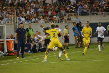 Paris Saint-Germain, Tottenham Hotspur 'a karşı 22 Temmuz 2017' de Orlando Florida 'daki Citrus Bowl' da.   