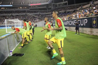 Paris Saint-Germain, Tottenham Hotspur 'a karşı 22 Temmuz 2017' de Orlando Florida 'daki Citrus Bowl' da.  