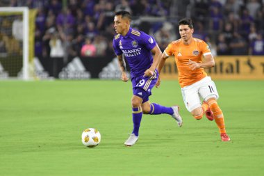 Orlando City SC, 22 Eylül 2018 'de Florida Exploria Stadyumu' nda Houston Dynamo 'yu ağırladı..