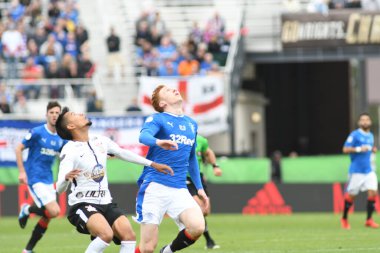 13 Ocak 2018 'de Orlando Florida' daki Spektrum Stadyumu 'nda düzenlenen Florida Kupası' nda Korucular Corinthianlara karşı..