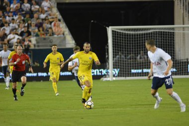 Paris Saint-Germain, Tottenham Hotspur 'a karşı 22 Temmuz 2017' de Orlando Florida 'daki Citrus Bowl' da.   