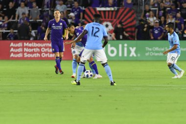 Orlando City 26 Temmuz 2018 'de Florida Exploria Stadyumu' nda NYC FC 'ye ev sahipliği yaptı. Fotoğraf: Marty Jean-Louis