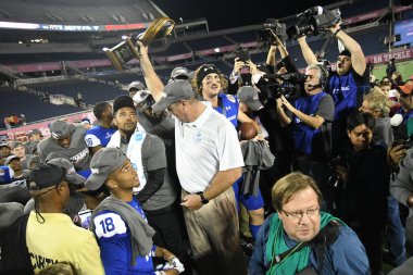 Georgia State Face Batı Kentucky Cure Bowl sırasında 16 Aralık 2017 'de Orlando Florida' daki Citrus Bowl 'da.  
