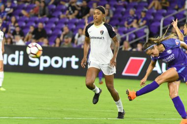 Orlando Pride, 23 Mayıs 2018 'de Orlando Florida' daki Exploria Stadyumu 'nda Kuzey Carolina Cesareti' ne ev sahipliği yapmaktadır..  