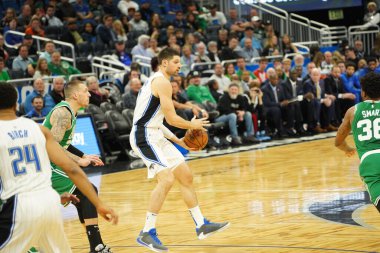 Orlando Magic, Boston Celtics 'i 24 Ocak 2020' de Orlando, Florida 'da Amway Center' da ağırladı. 