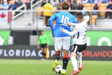 13 Ocak 2018 'de Orlando Florida' daki Spektrum Stadyumu 'nda düzenlenen Florida Kupası' nda Korucular Corinthianlara karşı..