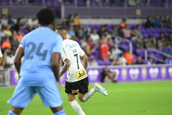 Florida Cup 2020 Corinthians Nycfc Mecz Exploria Stadium Orlando Floryda — Zdjęcie stockowe