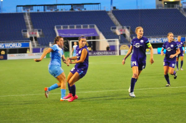 Orlando Pride Φιλοξενεί Σικάγο Stars Στο Camping World Stadium Στις — Φωτογραφία Αρχείου