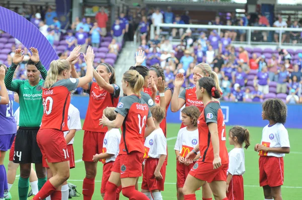 Orlando Pride Eylül 2017 Orlando City Stadyumu Nda Portland Thorns — Stok fotoğraf