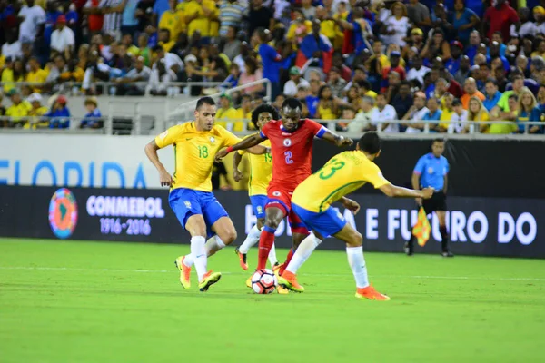 Brasilien Trifft Bei Der Copa America Centenario Orlando Florida Juni — Stockfoto