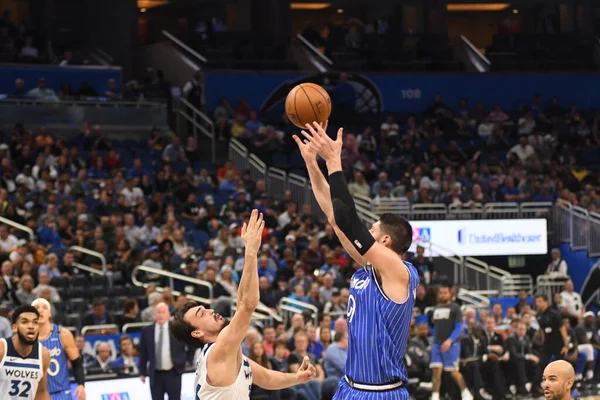 Orlando Magic Accueille Les Timberwolves Minnesota Amway Arena Février 2019 — Photo