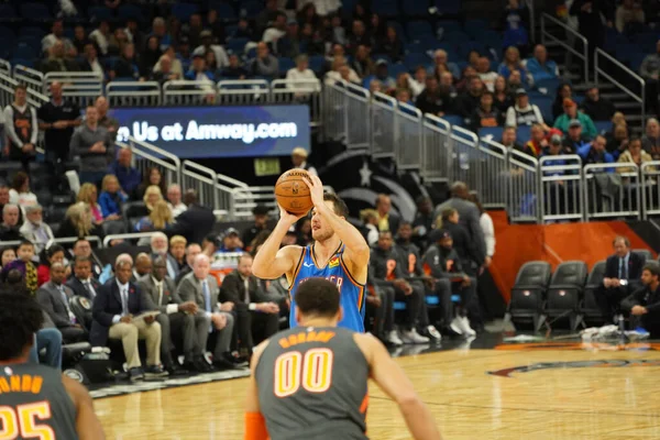 Orlando Magic Ospita Oklahoma Thunder All Amway Center Orlando Florida — Foto Stock