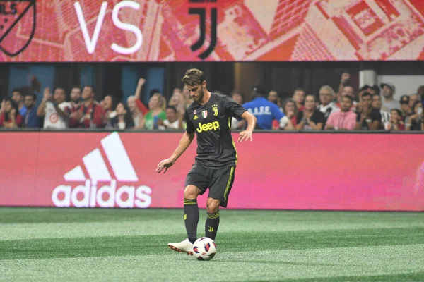 Mls All Star Juventus Het Mercedez Benz Stadion Atlanta Georgia — Stockfoto