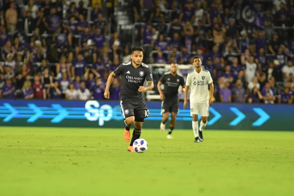 Orlando City 21 Nisan 2018 'de Orlando Florida' daki Exploria Stadyumu 'nda San Jose depremlerine ev sahipliği yaptı.. 