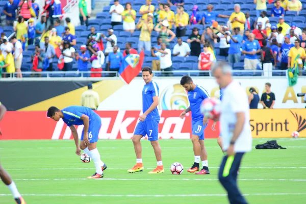 Brasilien Trifft Bei Der Copa America Centenario Orlando Florida Juni — Stockfoto