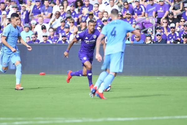 Orlando City Host New York City Orlando City Stadium Orlando — Stock fotografie