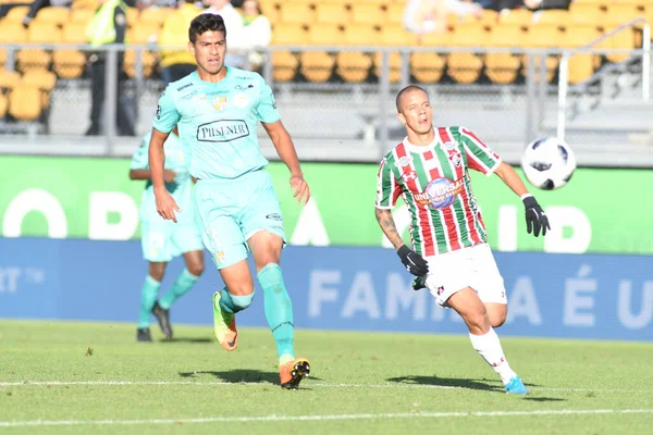 Fluminense Barcelona Během Floridského Poháru Stadionu Spectrum Ledna 2018 Orlandu — Stock fotografie