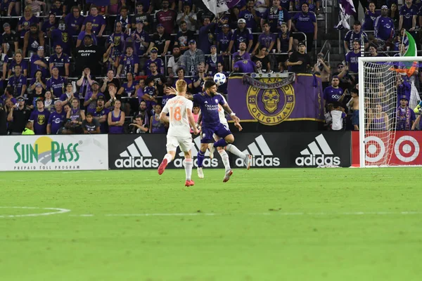 Orlando City Host Atlanta United Exploria Stadium August 2018 Orlando — Stock Photo, Image