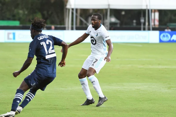 Sporting Kansas City Face Minnesota United Podczas Mls Powraca Turniej — Zdjęcie stockowe