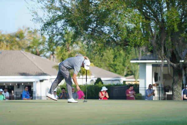 Během Roku 2020 Arnold Palmer Invitational First Groupings Bay Hill — Stock fotografie