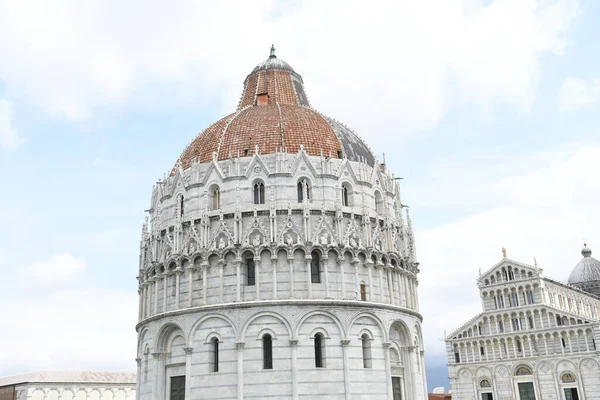 Vista Destino Turístico Italia Torre Inclinada Pisa — Foto de Stock