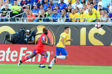 Brezilya, 8 Haziran 2016 tarihinde Orlando Florida 'daki Copa America Centenario' da Haiti ile karşılaştı.. 