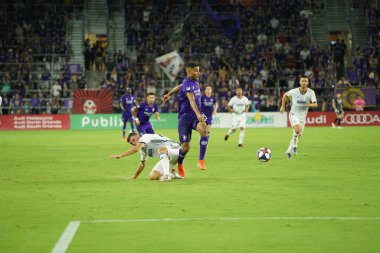 Orlando City, 3 Temmuz 2019 Çarşamba günü Orlando Florida 'daki Exploria Stadyumu' nda Philadelphia Union 'a ev sahipliği yaptı.. 