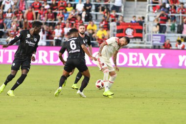 Flamengo Eintracht Frankfurt 'a karşı 12 Ocak 2019 Cumartesi günü Orlando City Stadyumu' nda.  