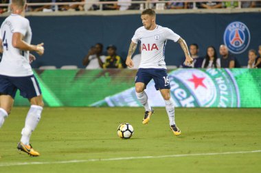 Paris Saint-Germain, Tottenham Hotspur 'a karşı 22 Temmuz 2017' de Orlando Florida 'daki Citrus Bowl' da.   