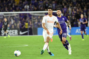 Orlando City SC, 6 Ağustos Salı günü Orlando Florida 'daki Exploria Stadyumu' nda oynanan ABD Kupası sırasında Atlanta United FC 'ye ev sahipliği yaptı..