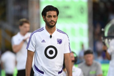 30 Temmuz 2019 'da Orlando Florida' da Disney 'in Vahşi Spor Dünyası' nda MLS All-Star Yetenek Yarışması.