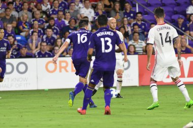 Orlando City 14 Temmuz 2018 'de Florida Exploria Stadyumu' nda Toronto FC 'ye ev sahipliği yaptı. Fotoğraf: Marty Jean-Louis