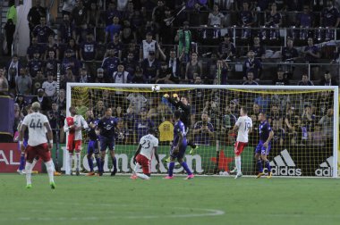 Orlando City 27 Eylül 2017 'de Orlando City Stadyumu' nda New England Devrimi 'ne ev sahipliği yaptı.. 