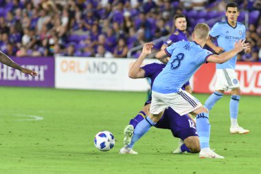Orlando City 26 Temmuz 2018 'de Florida Exploria Stadyumu' nda NYC FC 'ye ev sahipliği yaptı. Fotoğraf: Marty Jean-Louis