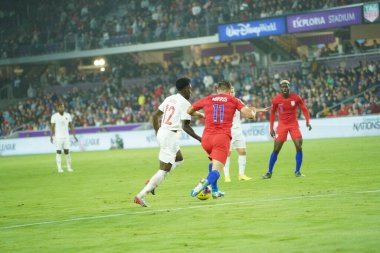 Amerikan Futbol Takımı 15 Kasım 2019 Cuma günü Orlando Florida 'daki Exploria Stadyumu' nda oynanan Concacaf Uluslar Ligi karşılaşmasında Kanada 'ya ev sahipliği yapmaktadır.