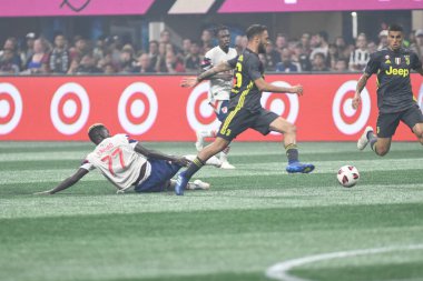 1 Ağustos 2018 tarihinde Atlanta 'daki Mercedez Benz Stadyumu' nda tüm yıldızlar Juventus 'a karşı..  