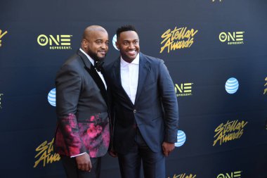 24 Mart 2018 Cumartesi günü Las Vegas 'taki Orleans Resort' ta düzenlenen 33. Yıldız Ödülleri Kırmızı Halı sırasında ünlüler.