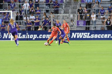 Orlando Pride 28 Haziran 2018 'de Orlando City Stadyumu' nda Houston Dash 'e ev sahipliği yaptı..  