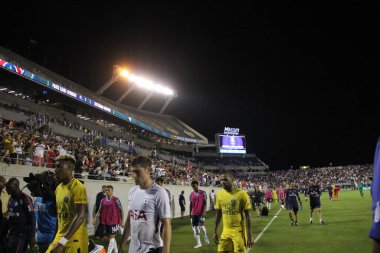 Paris Saint-Germain, Tottenham Hotspur 'a karşı 22 Temmuz 2017' de Orlando Florida 'daki Citrus Bowl' da.  