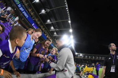 Orlando City SC, 10 Mart 2018 'de Orlando City Stadyumu' nda Minnesota United FC 'ye ev sahipliği yaptı..  