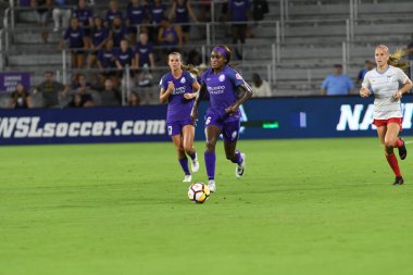 Orland Pride, 25 Ağustos 2018 'de Orlando Florida' daki Exploria Stadyumu 'nda Chicago Red Stars' a ev sahipliği yapıyor..  