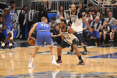 Orlando Magic, 7 Şubat 2019 'da Orlando, Florida' da bulunan Amway Arena 'da Minnesota Timberwolves' a ev sahipliği yapar.. 