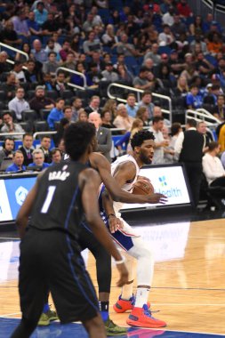 Orlando Magic, Philadelphia 76ers 'ı 14 Kasım 2018' de Orlando Florida 'daki Amway Center' da ağırlıyor..