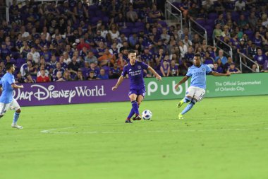 Orlando City 26 Temmuz 2018 'de Florida Exploria Stadyumu' nda NYC FC 'ye ev sahipliği yaptı. Fotoğraf: Marty Jean-Louis