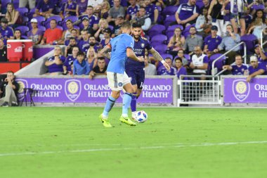 Orlando City 26 Temmuz 2018 'de Florida Exploria Stadyumu' nda NYC FC 'ye ev sahipliği yaptı. Fotoğraf: Marty Jean-Louis